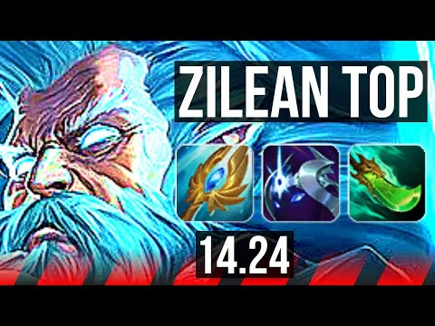 ZILEAN vs KLED (TOP) | 3/0/16 | KR Master | 14.24