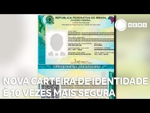 Nova Carteira de Identidade Nacional é dez vezes mais segura contra fraudes, aponta pesquisa