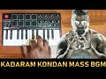 Kadaram Kondan Mass Intro Bgm Ringtone By Raj Bharath Ghibran Vikram