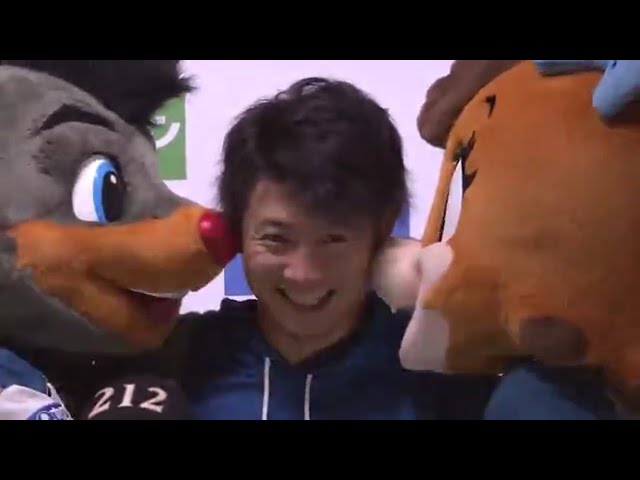 ファイターズ・西川選手ヒーローインタビュー 2017/9/28 F-E