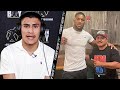 VERGIL ORTIZ REACTS TO ROBERT GARCIA TRAINING ANTHONY JOSHUA; SAYS HE WILL DO WELL IN USYK REMATCH