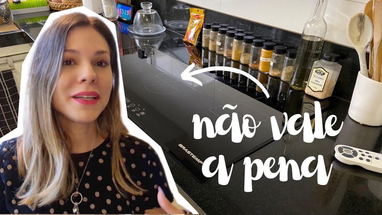 Porque não indico o meu fogão de indução  -  minha e experiência com fogão de indução