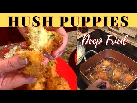 Deep Fried Hush Puppies - Shotgun Red's Southern Fried Hush Puppies!