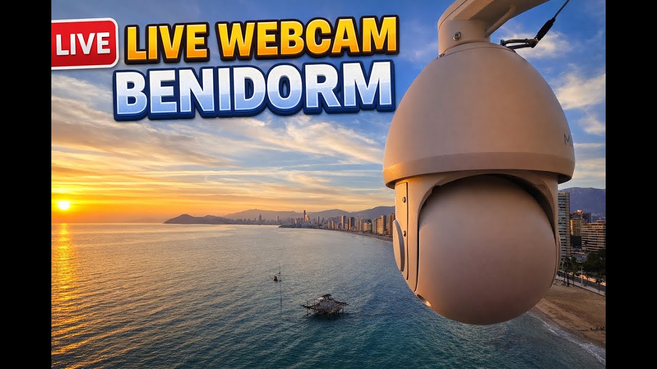 Live webcam view of Levante Beach Live Cam