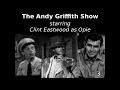 The Andy Griffith Show Starring Clint Eastwood As Opie 3 Of 3 Circa 1986