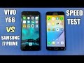 ViVo Y66 vs Samsung J7 Prime Speed Test Comparison | TechTag!!