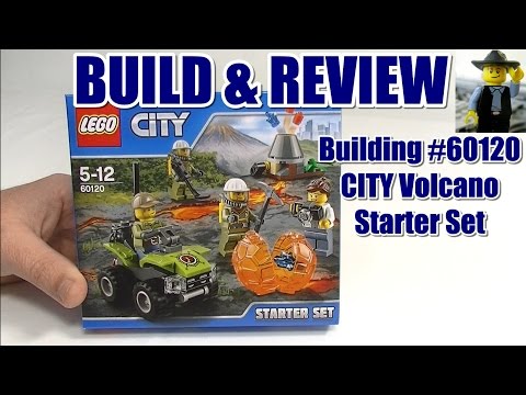LEGO Build & Review of 60120 Volcano Starter Set - JUST BUILD IT!