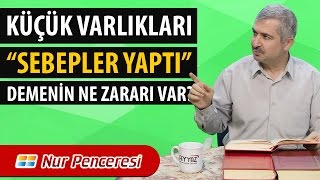 Dr. Burhan SABAZ - Küçük varlıkları "sebepler yaptı" demenin ne zararı var?