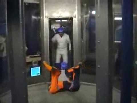 Indoor skydiving wind tunnel training - Active Skydiving