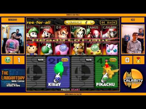 S@LT #92 | KD3 (Pikachu) vs Miniohh! (Kirby) - Winners Semi Finals - SSB64 Singles