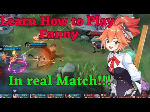 Fanny tutorial 2023 | how to play fanny in actual match |