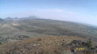 preview picture of video 'Панорама Кавказских Минеральных Вод с горы Верблюд'