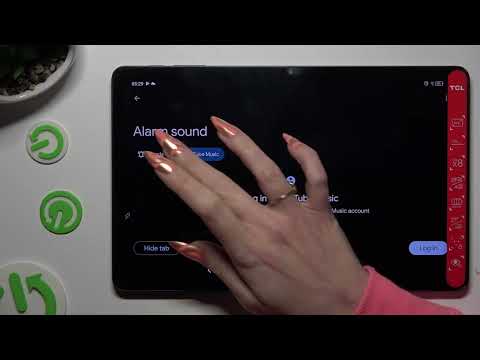 How to Set Up Alarm Clock on TCL Tab 10 Gen 2?