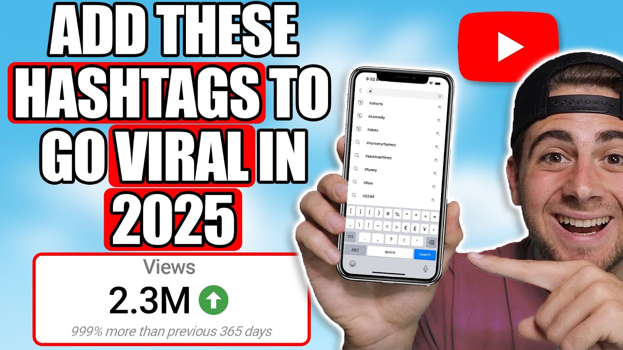 The BEST Tags & Hashtags To Use on YouTube To Go Viral in 2025 (new algorithm)