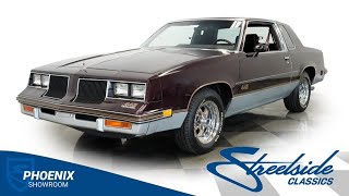 Video Thumbnail for 1986 Oldsmobile Cutlass Supreme 442 Coupe
