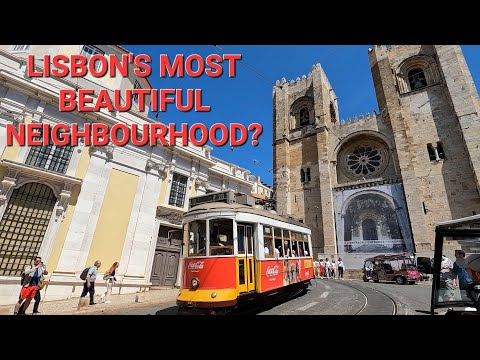 Exploring & Eating in the Historic Alfama Neighbourhood! What to do in Lisbon!