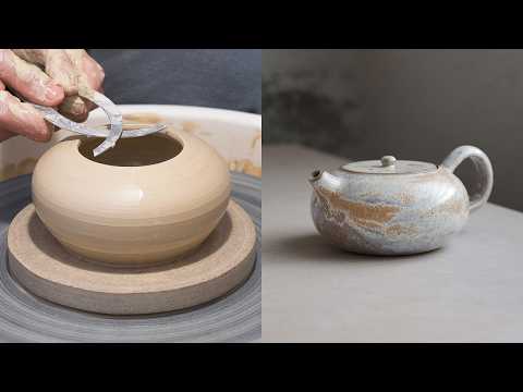 Making a Teapot From Clay to Glaze – Full Pottery Process – vapor03