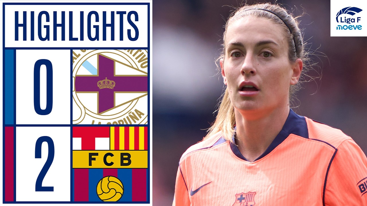 Real Club Deportivo de la Coruña vs Fútbol Club Barcelona Highlights