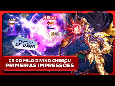 ♏🦂 REPARO MILO DIVINO CHEGOU !! REDUÇÃO DE DANO, GERA ENERGIA E AINDA CAUSA CONTRA-GOLPES !! 🦂♏