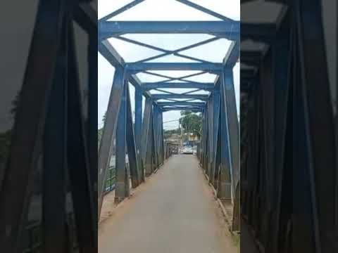 passagem sobre a ponte em brasileia no acre...