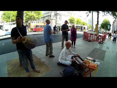 Manu Prabhu Chants Hare Krishna in Dublin on Balarama's Appearance Day