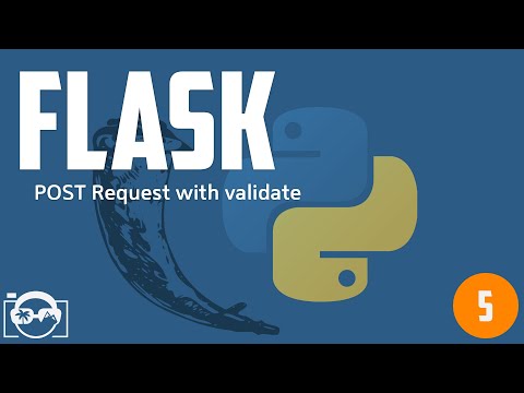 Python Flask Basic Post Data With Validation Python Flask Intro