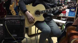 Video thumbnail for Акустическая гитара Cort CJ1F-NS (демонстрация) by Дмитрий Вдовиченко