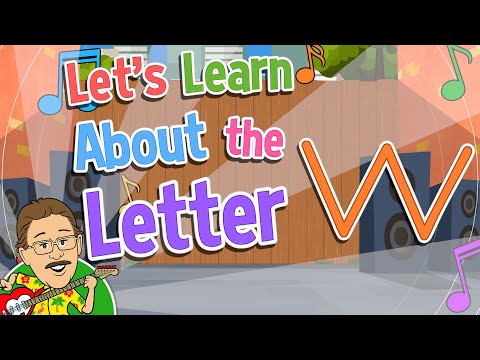 Let's Learn About the Letter W| Jack Hartmann Alphabet Song