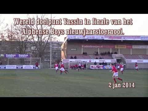 Wereld doelpunt Yassin Oukili finale nieuwjaarstoernooi AB (assist Brend Leeflang)