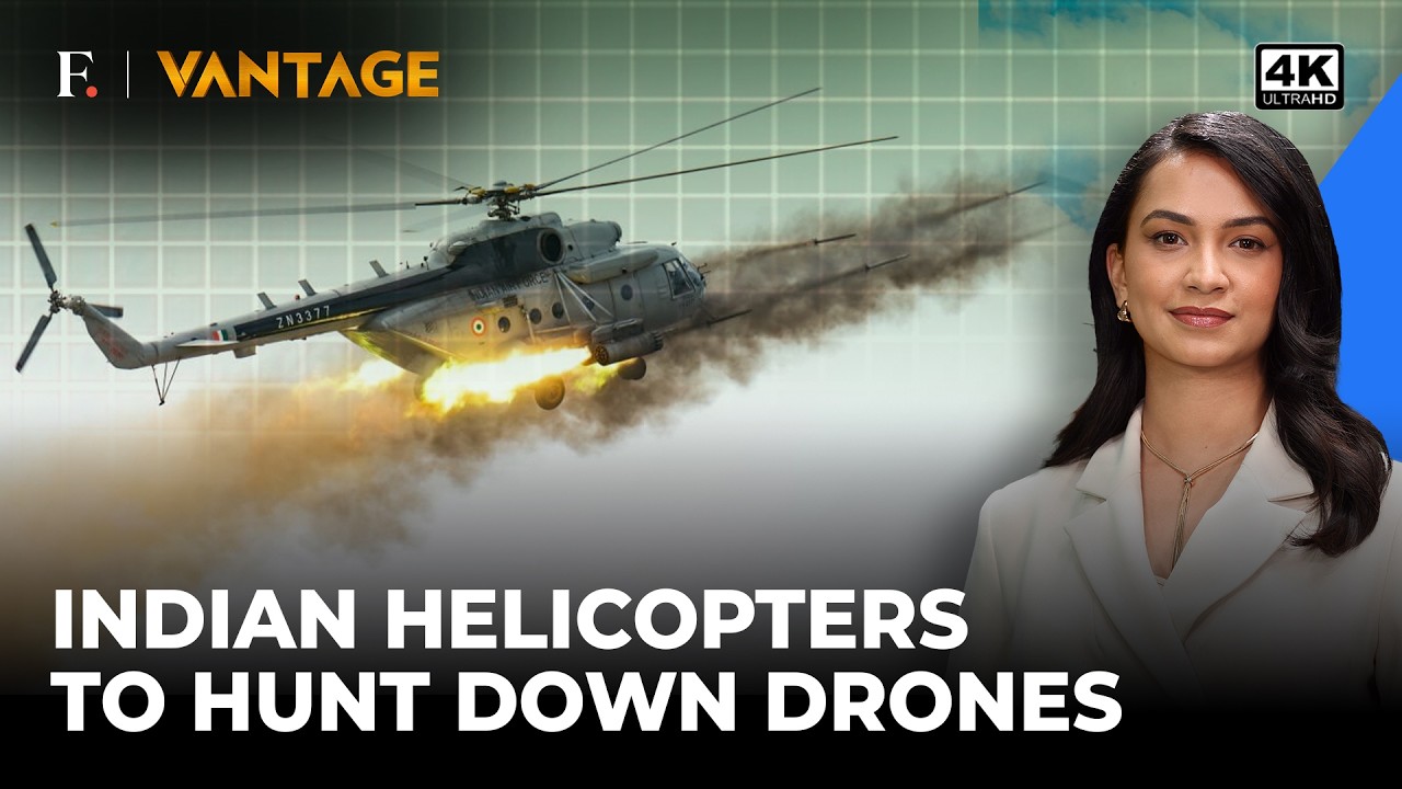 Indian Air Force Helicopters to Specialise in Anti-Drone Warfare | Vantage on Firstpost | 4K