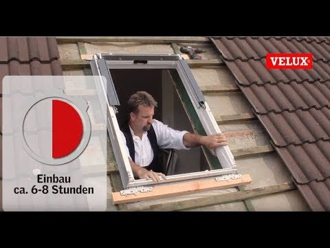 Roof window replacement quickly and cleanly with VELUX