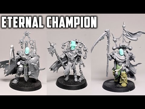 Kitbashing One Character For THREE Game Systems - Age of Sigmar, Warhammer 40,000 and Warcry