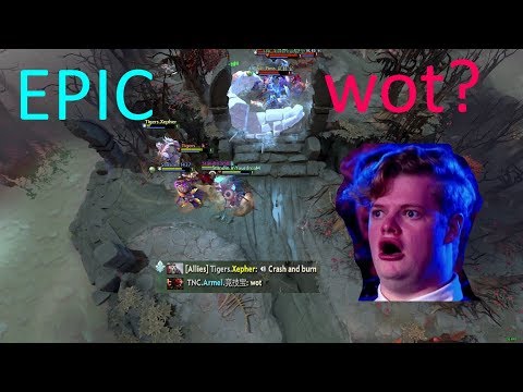 Most epic ICE Shrads save EVER in DOTA 2 History  - TNC Tigers V TNC Predator