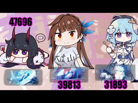 EX MA: Parvati (47696) / Hephaestus (39813) / Kallen (31893): Honkai Impact 3