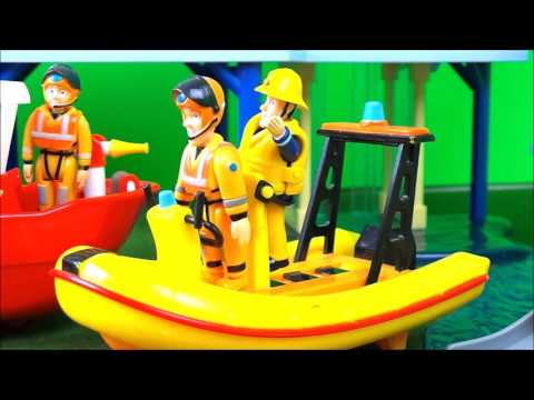 🚒 🔥 Top 5 Fireman Sam Ocean Rescue Vehicles, Jet Ski, Titan and Helicopter