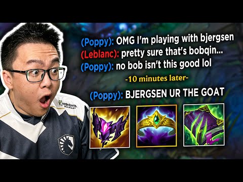 My team thought I was Bjergsen, but they had NO IDEA it was actually me...