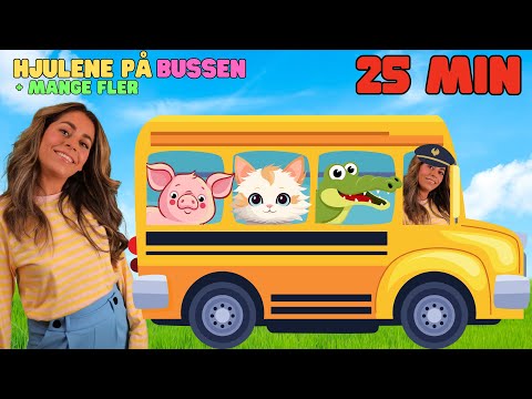 Hjulene på bussen og mange populære barnesanger – samlet på ett sted! 🎶👶