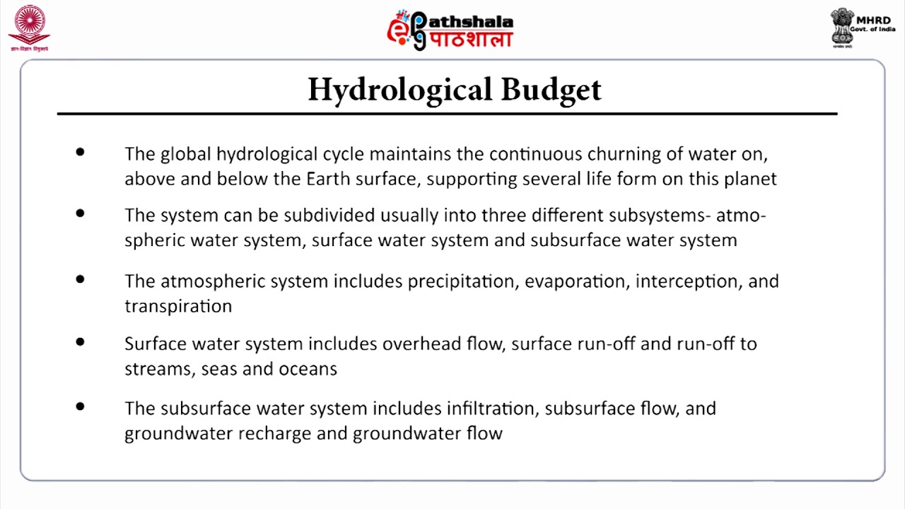 Groundwater Hydrology-I