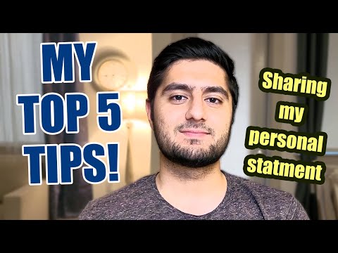 How to Write a Great Personal Statement (for Residency Applications) + My Personal Statement!