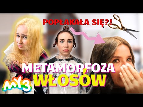 WIELKA METAMORFOZA WŁOSÓW *POPŁAKAŁAM SIĘ* | MY3