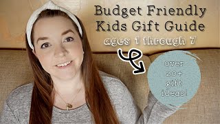 Budget Friendly Kids Gift Guide - Just in Time for Christmas 2021