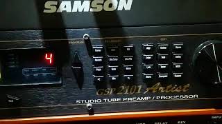Video thumbnail for Digitech GSP 2101 '80s rack tone' test by Kauffey Bean