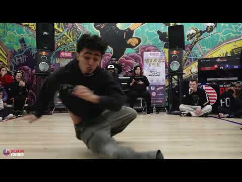 Valencio Vs Zeku- B-Boy Semis - Midwest Open 2023 -  Breaking For Gold USA