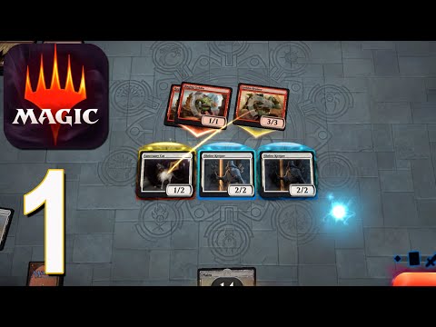 Magic: The Gathering Arena - Gameplay Walkthrough part 1(iOS, Android) - YouTube