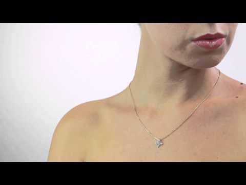 Night Star 0.30ct Cluster Diamond Pendant