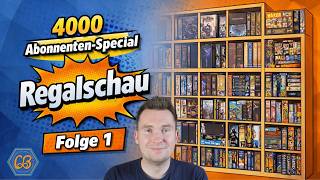 Roomtour durch meine Brettspielsammlung - Folge 1 mit Jette - Spezial zu 4000 Abonnenten