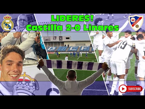 [19 FEB 2023] VICTORIA Y LIDERATO💥Real Madrid Castilla 2-0 Linares Deportivo **Real Madrid **