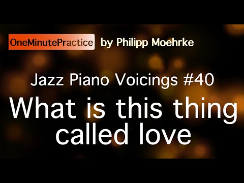 OneMinutePractice - Jazz Piano Voicings #40