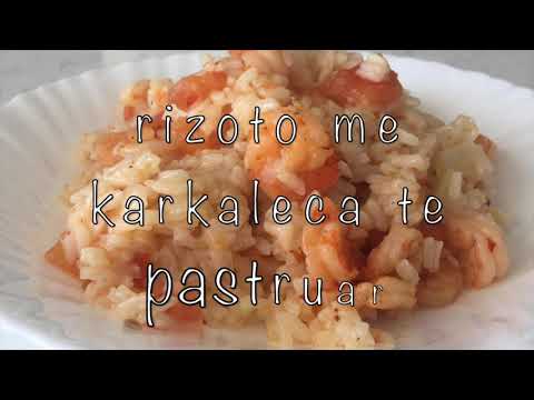 Video thumbnail: Rizoto me Karkaleca - Receta Detare