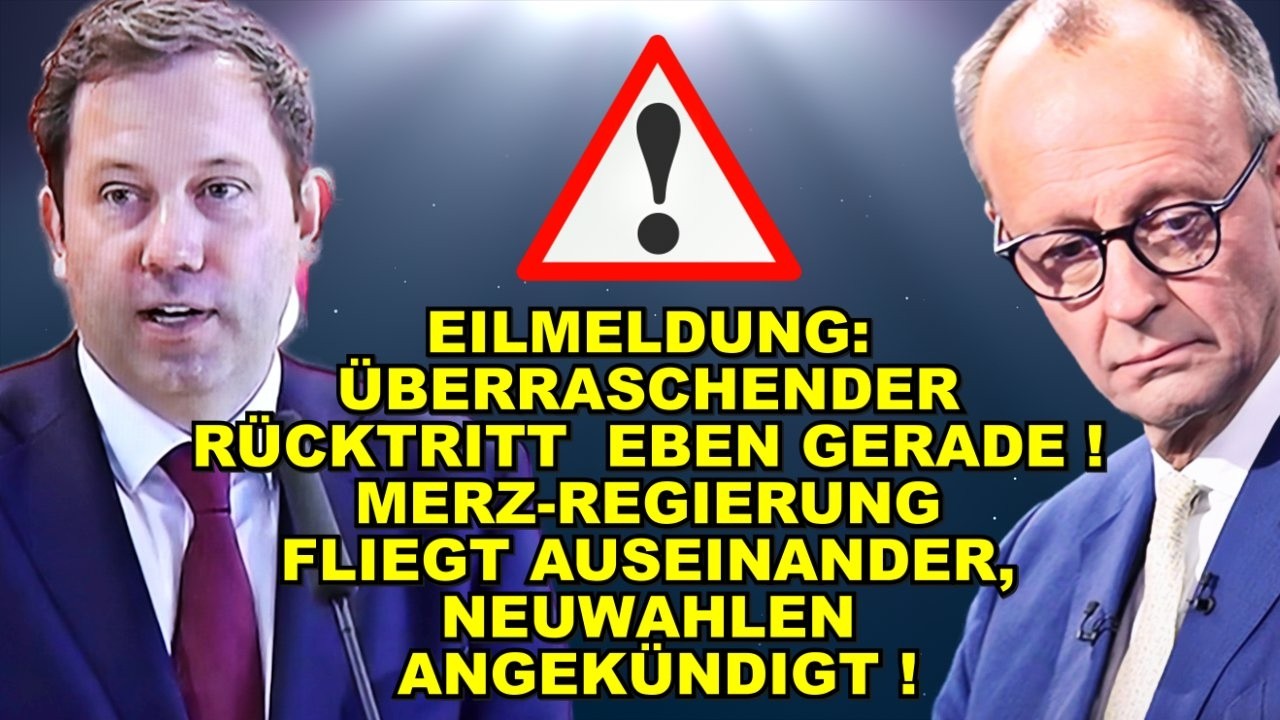 EIL: RÜCKTRITT EBEN gerade! Neuwahl!